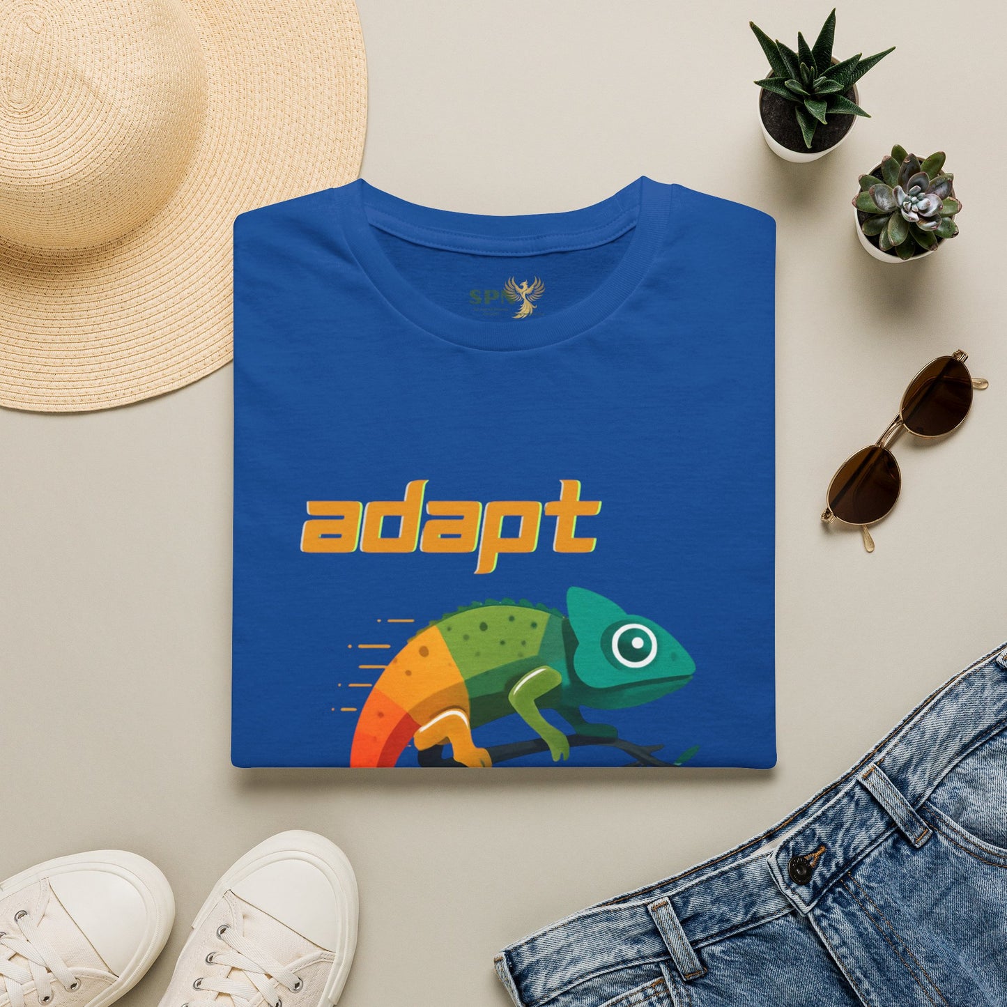 "Adapt or Become Obsolete" Inspirational Graphic Tee