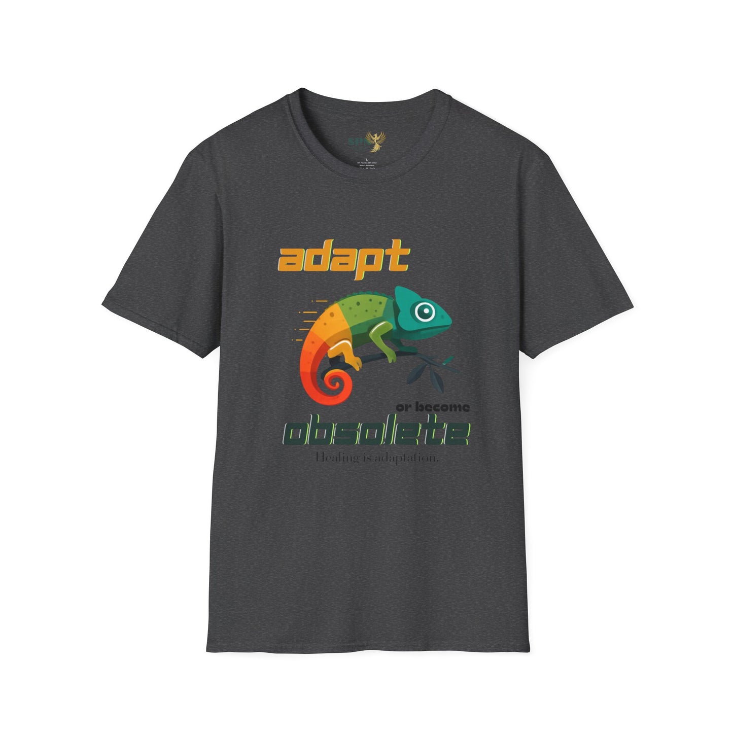"Adapt or Become Obsolete" Inspirational Graphic Tee