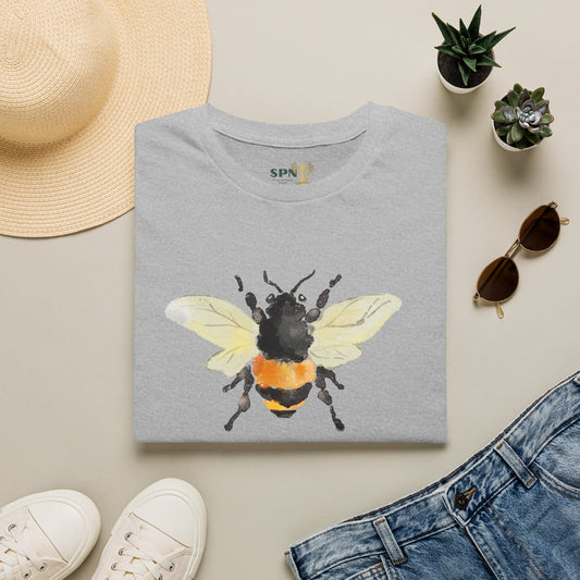 Bee Graphic T-Shirt — 'The Change' Watercolor Bee Tee