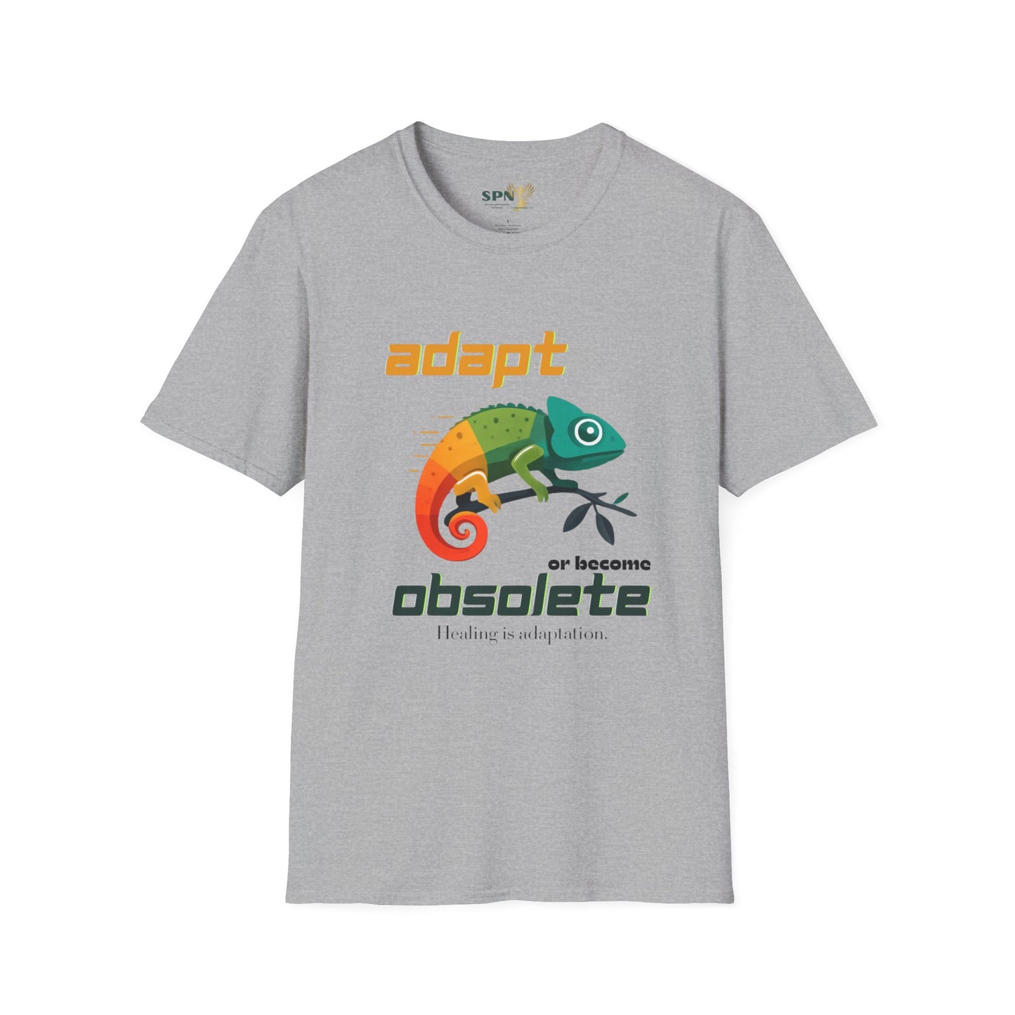 "Adapt or Become Obsolete" Inspirational Graphic Tee