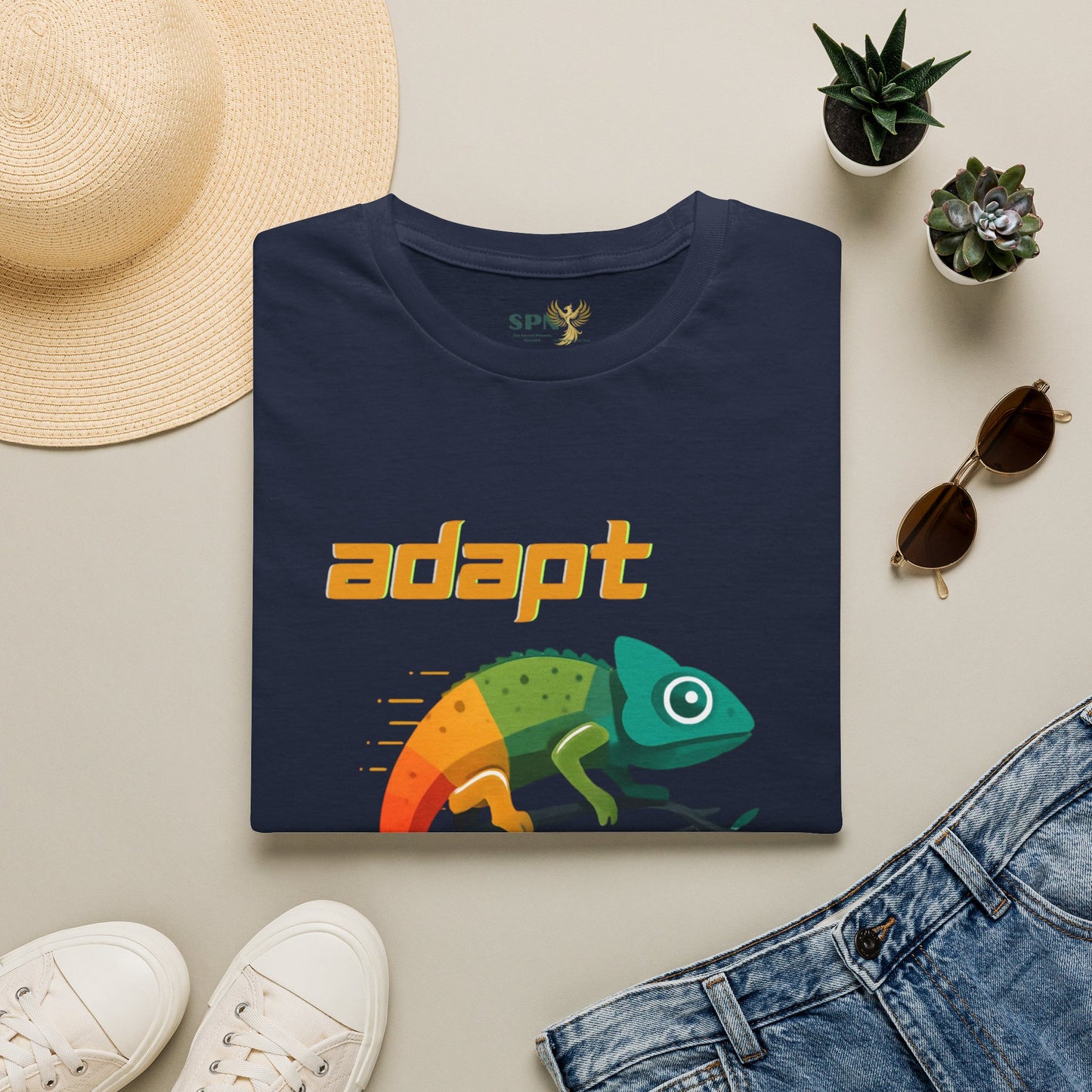"Adapt or Become Obsolete" Inspirational Graphic Tee