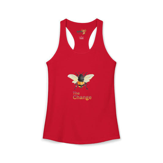 BEE The Change Racerback Tank