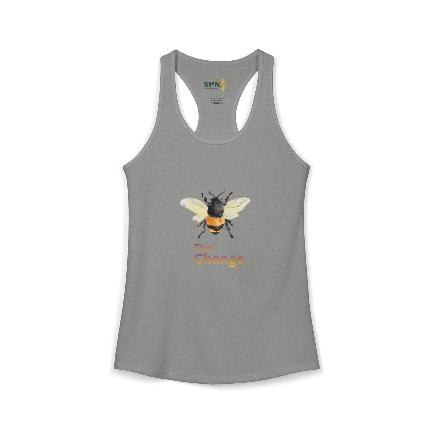 BEE The Change Racerback Tank