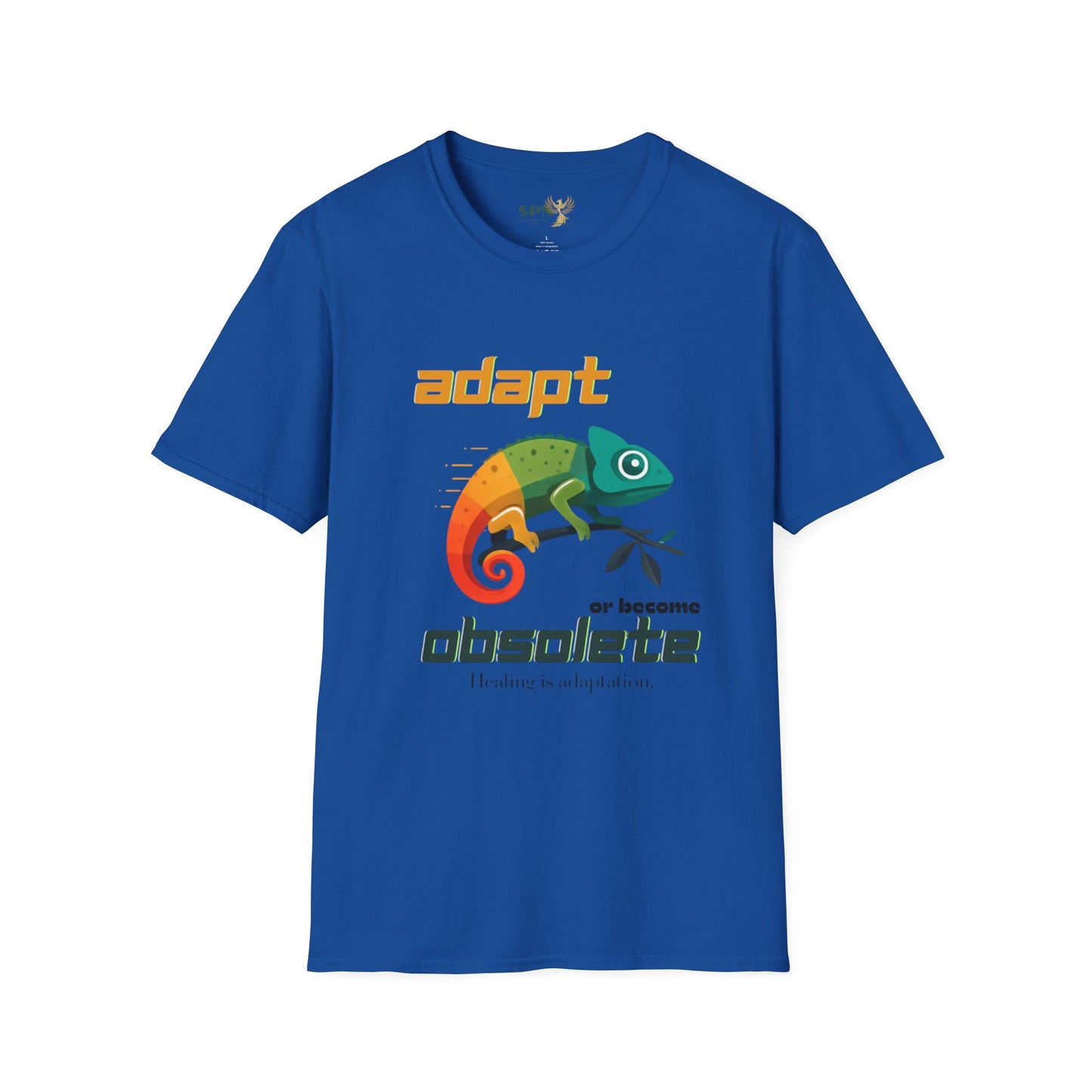"Adapt or Become Obsolete" Inspirational Graphic Tee