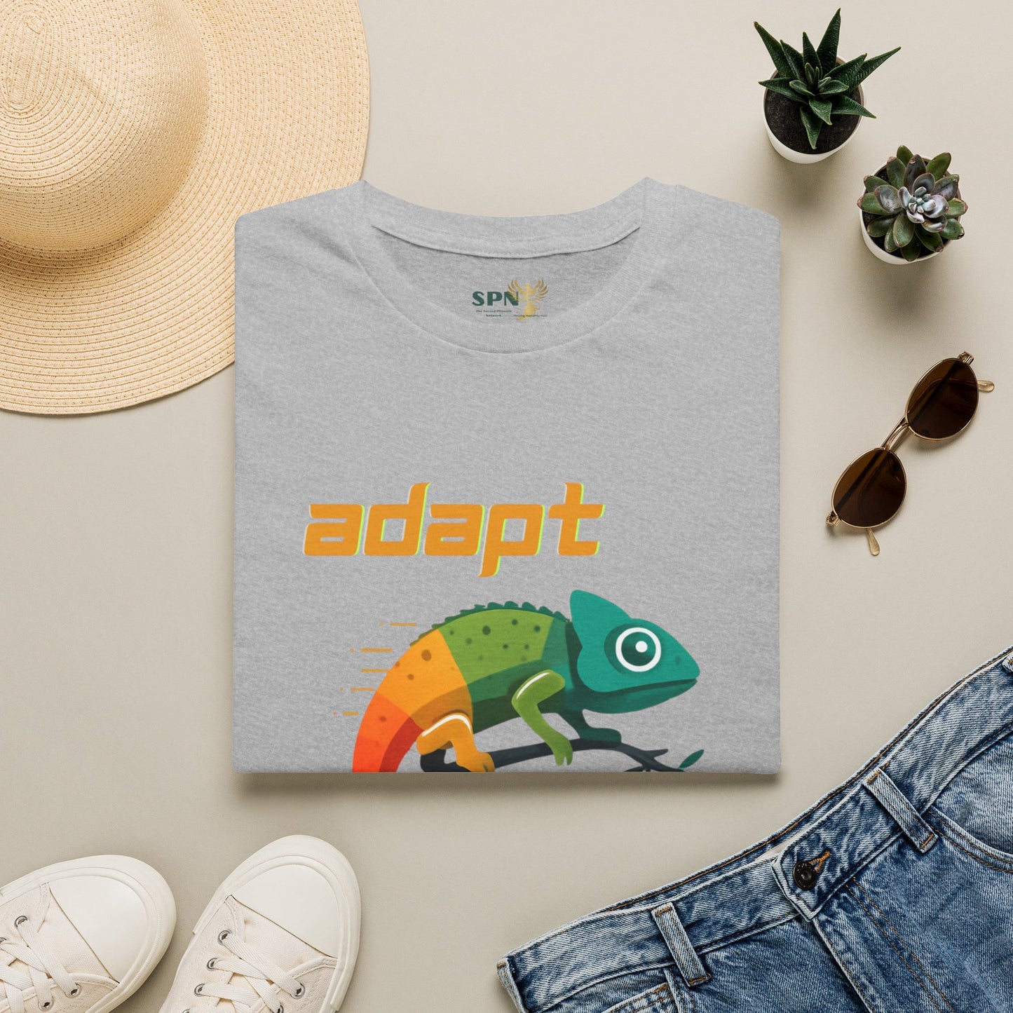 "Adapt or Become Obsolete" Inspirational Graphic Tee