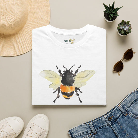 Bee Graphic T-Shirt — 'The Change' Watercolor Bee Tee