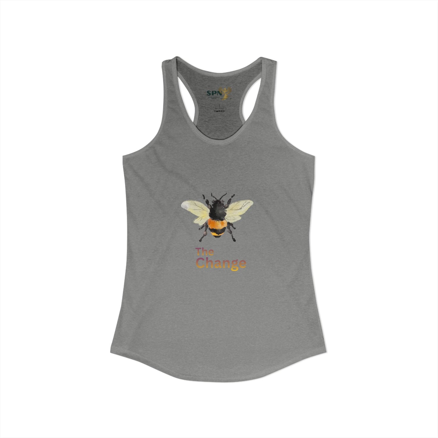 BEE The Change Racerback Tank